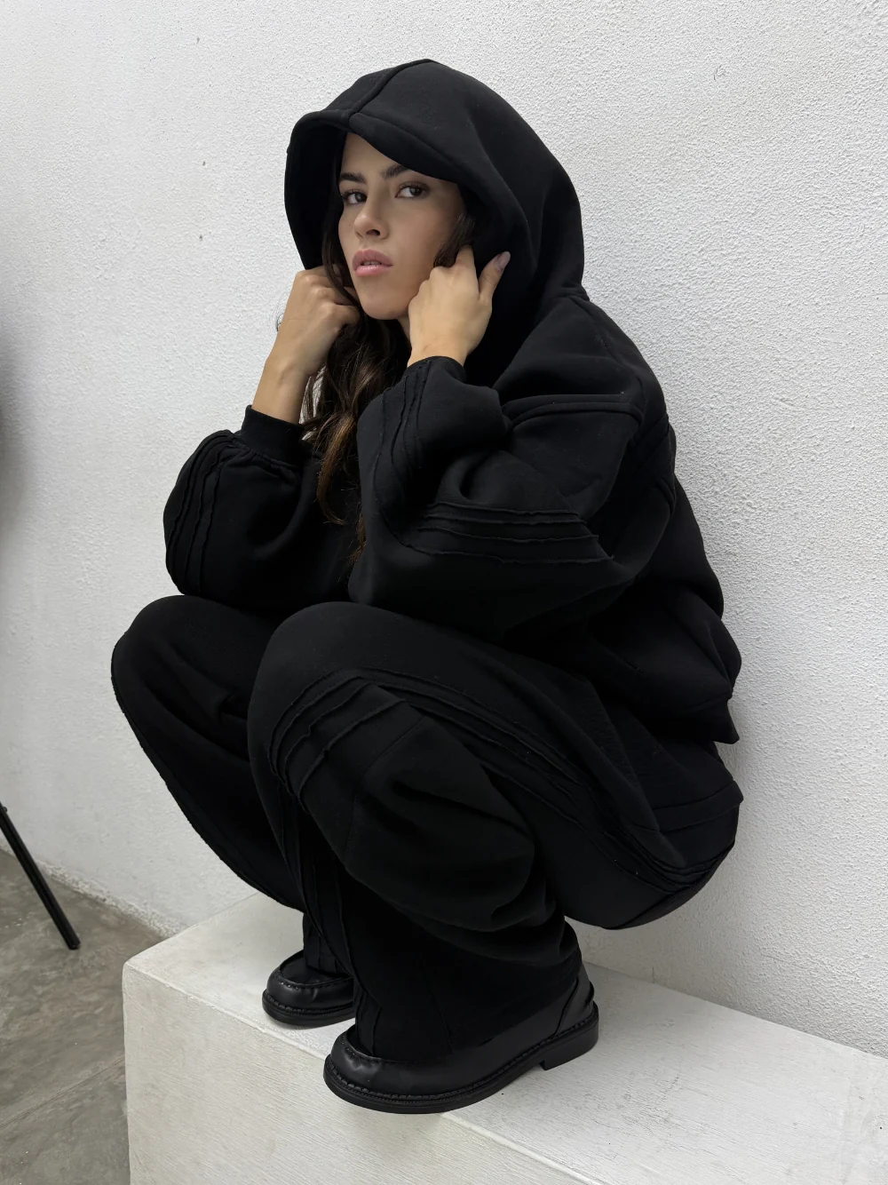 Rail Sweatpants Black - Image 8